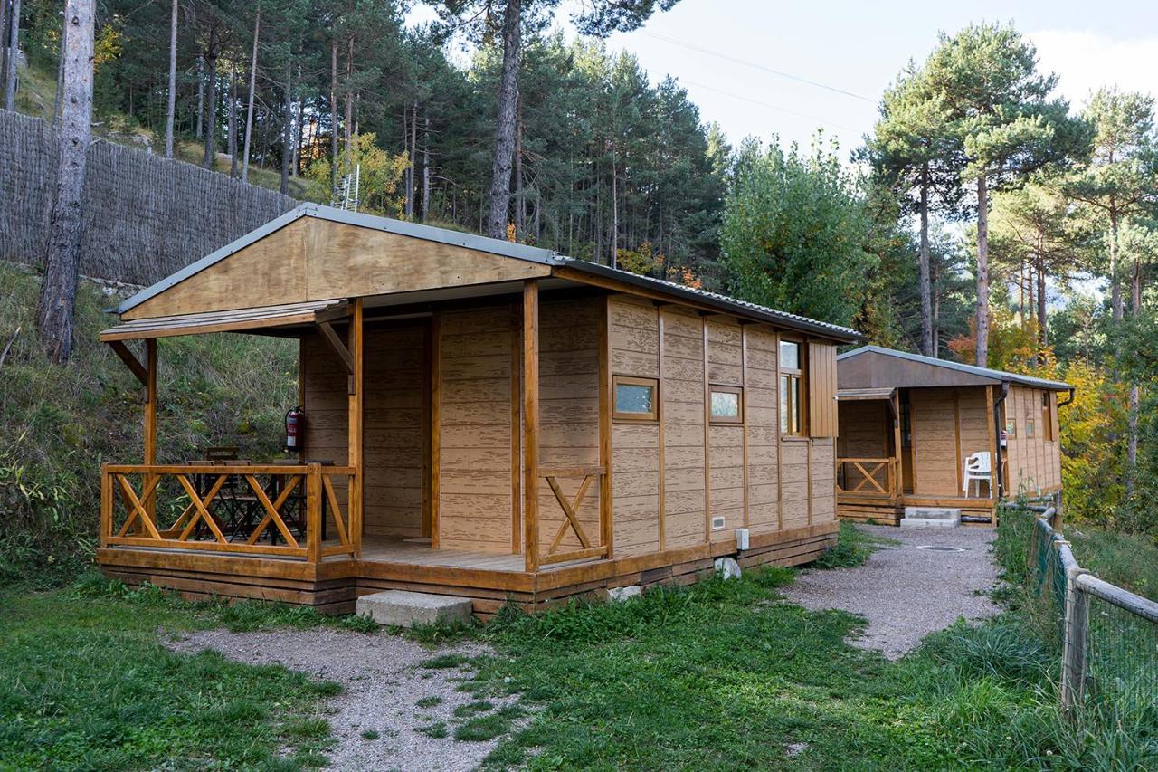 Saldés Bungalows Del Camping Pedraforca المظهر الخارجي الصورة