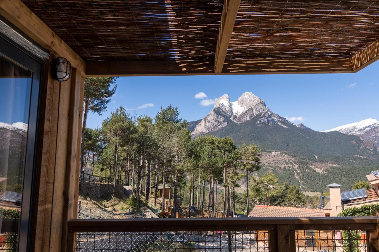 Saldés Bungalows Del Camping Pedraforca المظهر الخارجي الصورة