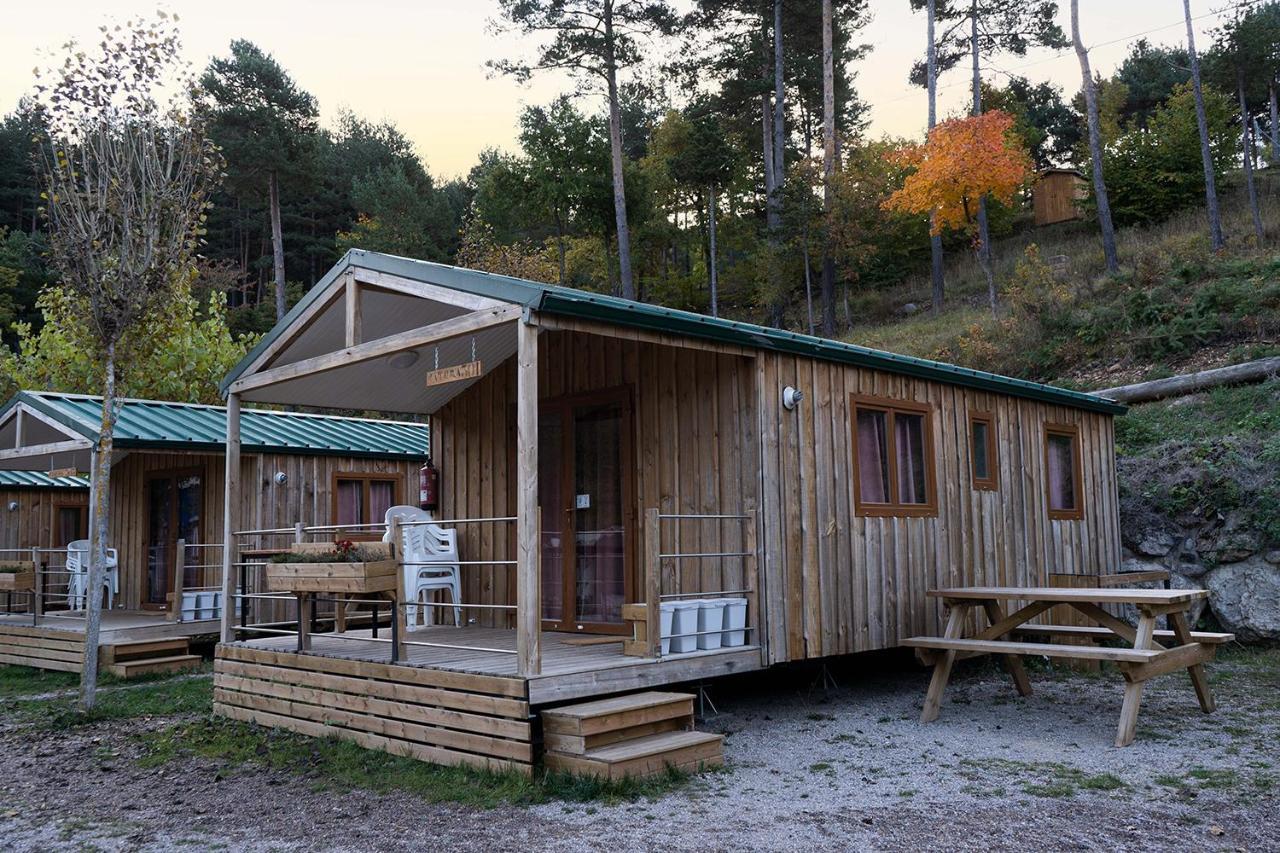 Saldés Bungalows Del Camping Pedraforca المظهر الخارجي الصورة